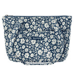 Bella Taylor Small Shoulder Tote - Bicolor Floral Navy
