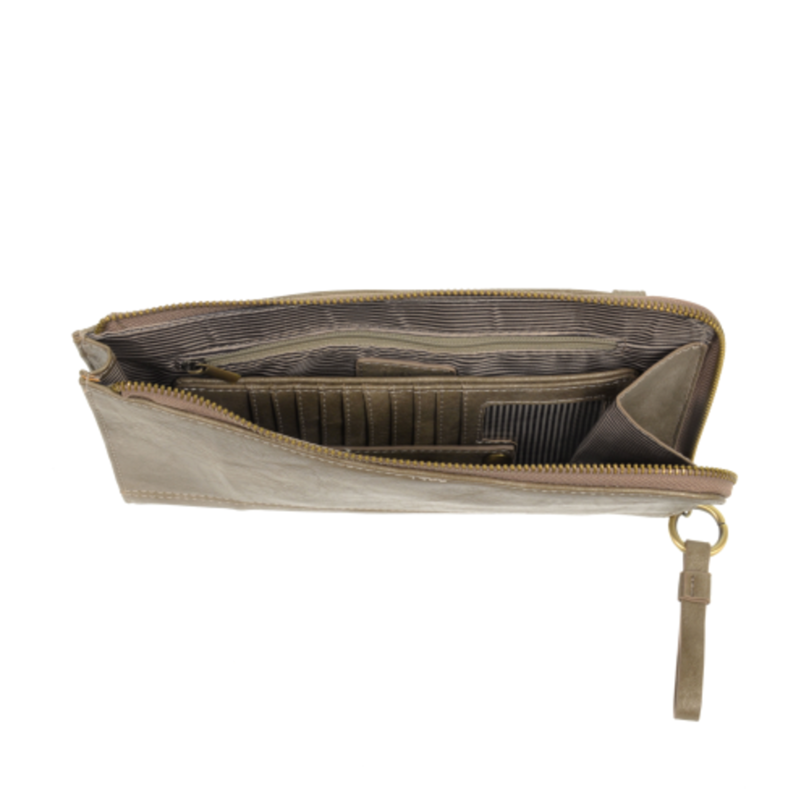 Joy Susan L8082-36 Distressed Metallic - Karina Wristlet / Crossbody