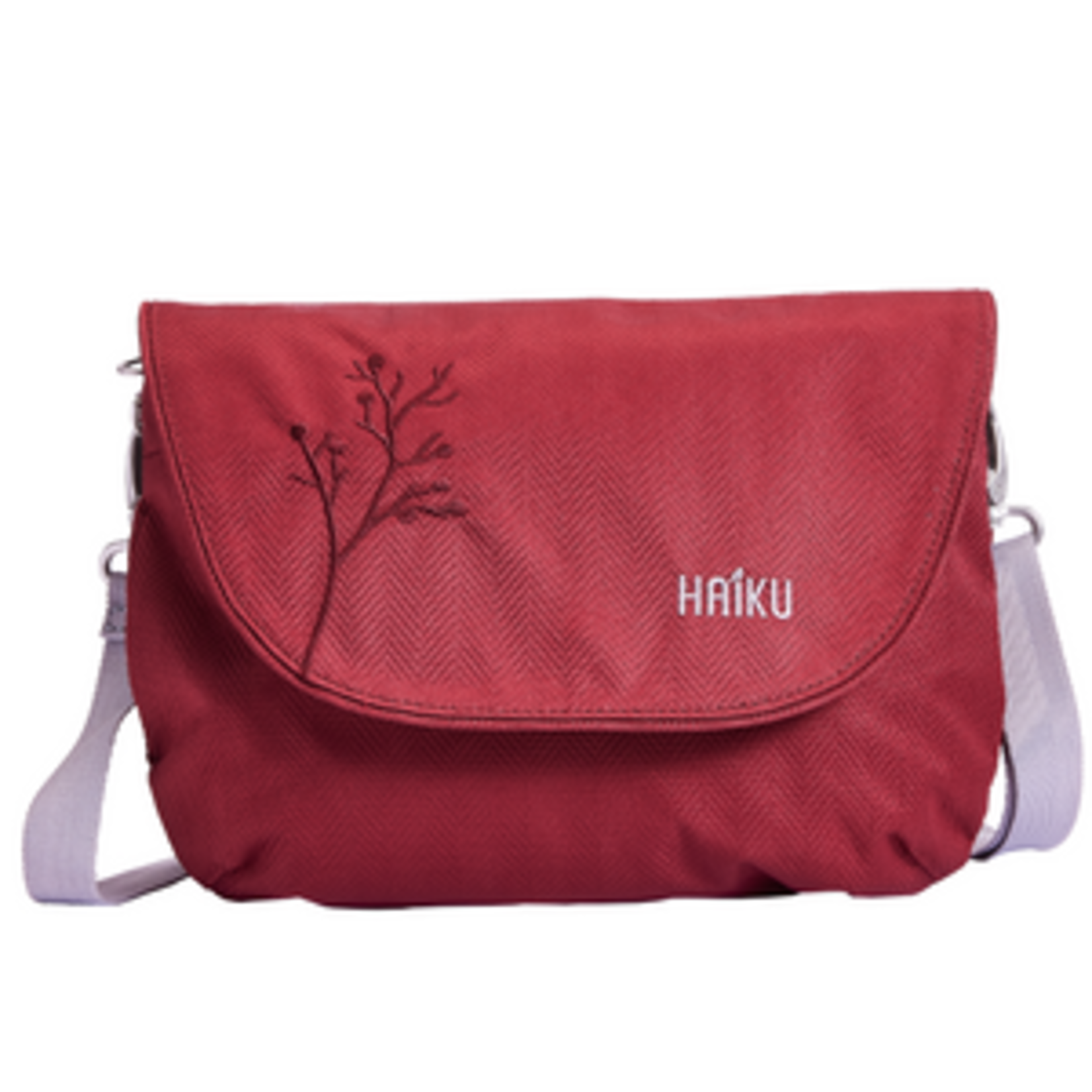 Haiku Bliss Saddle Crossbody Bag - Rosewood