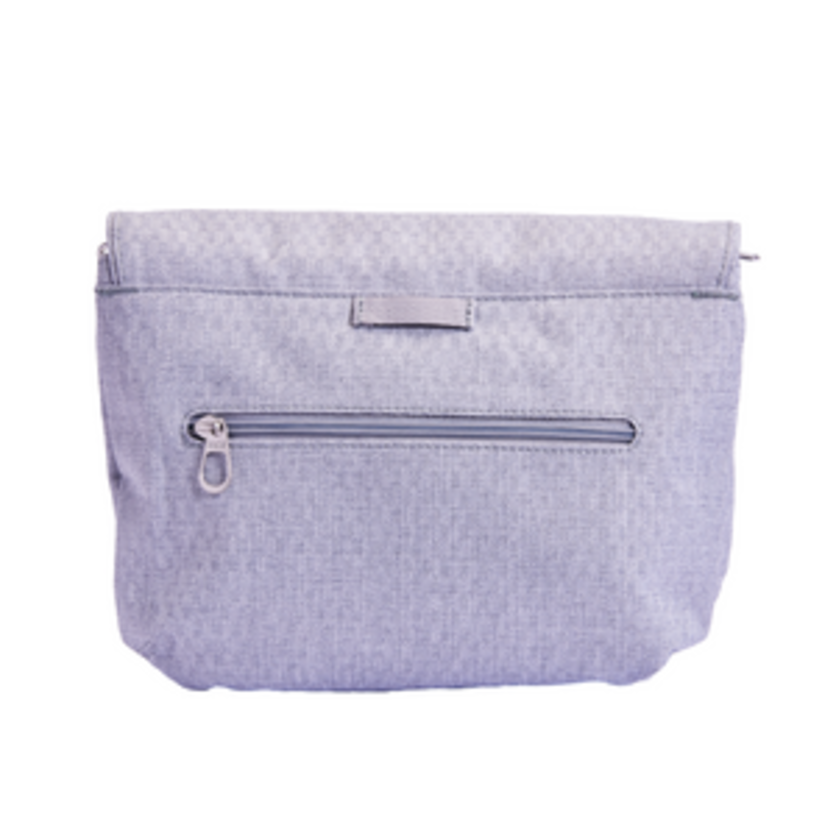 Haiku Bliss Saddle Crossbody Bag - Stone Gray