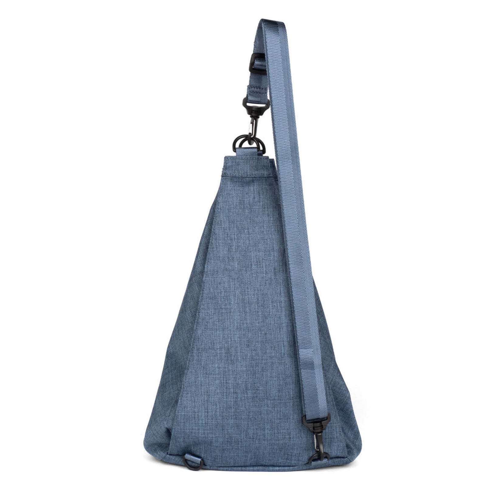 Haiku Crescent Convertible Sling Bag - River Rock Blue