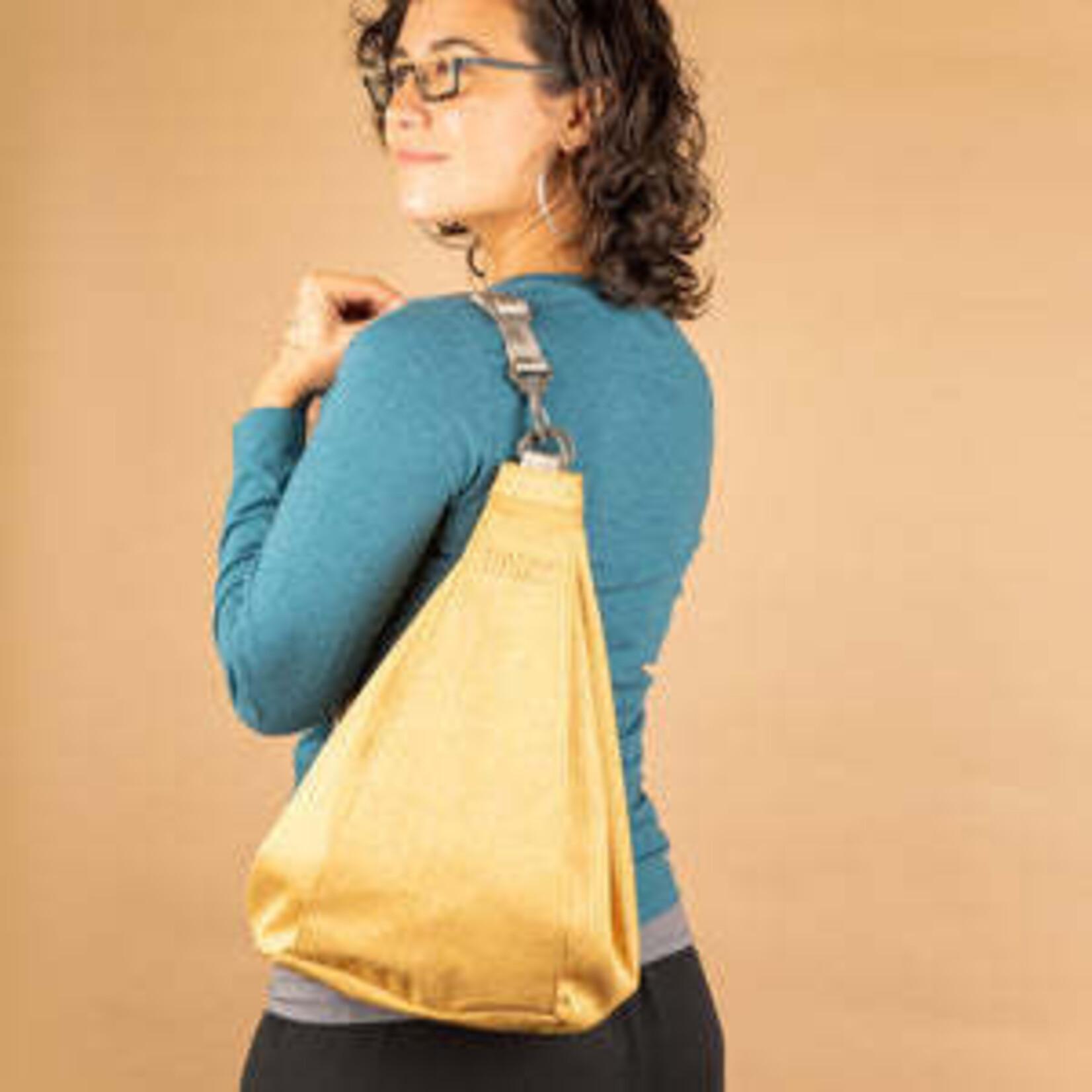 Haiku Crescent Convertible Sling Bag - River Rock Blue