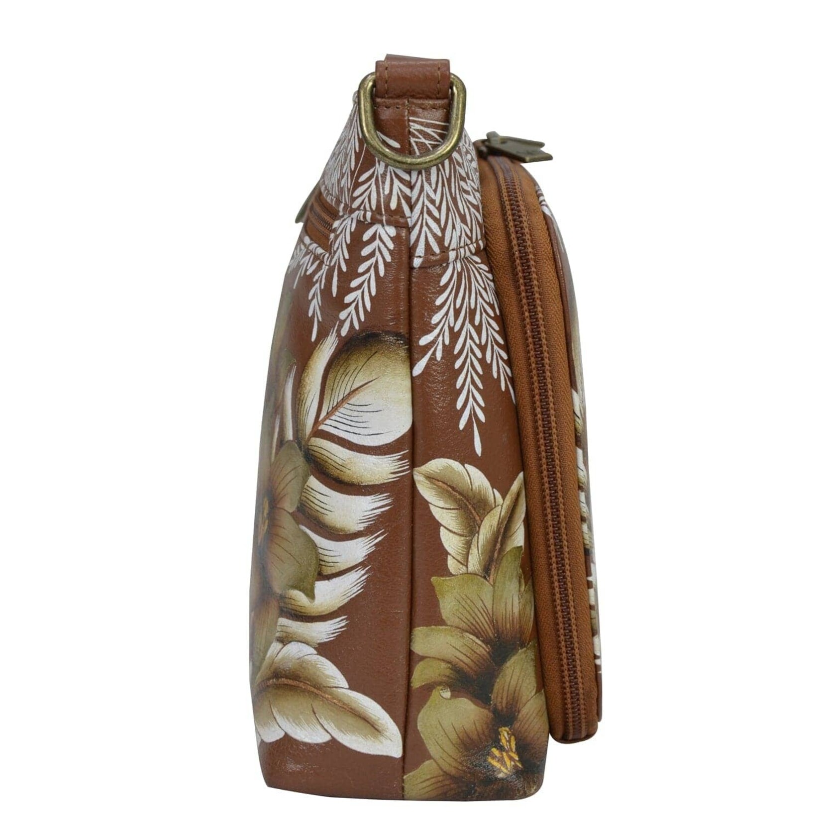 Anuschka 684-CLP-TAN:  Cleopatra's Leopard Tan - Shoulder Organizer