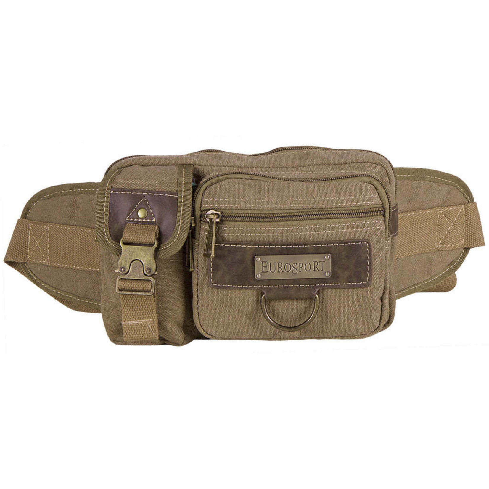 EuroSport B501 Khaki - Canvas Fanny Pack