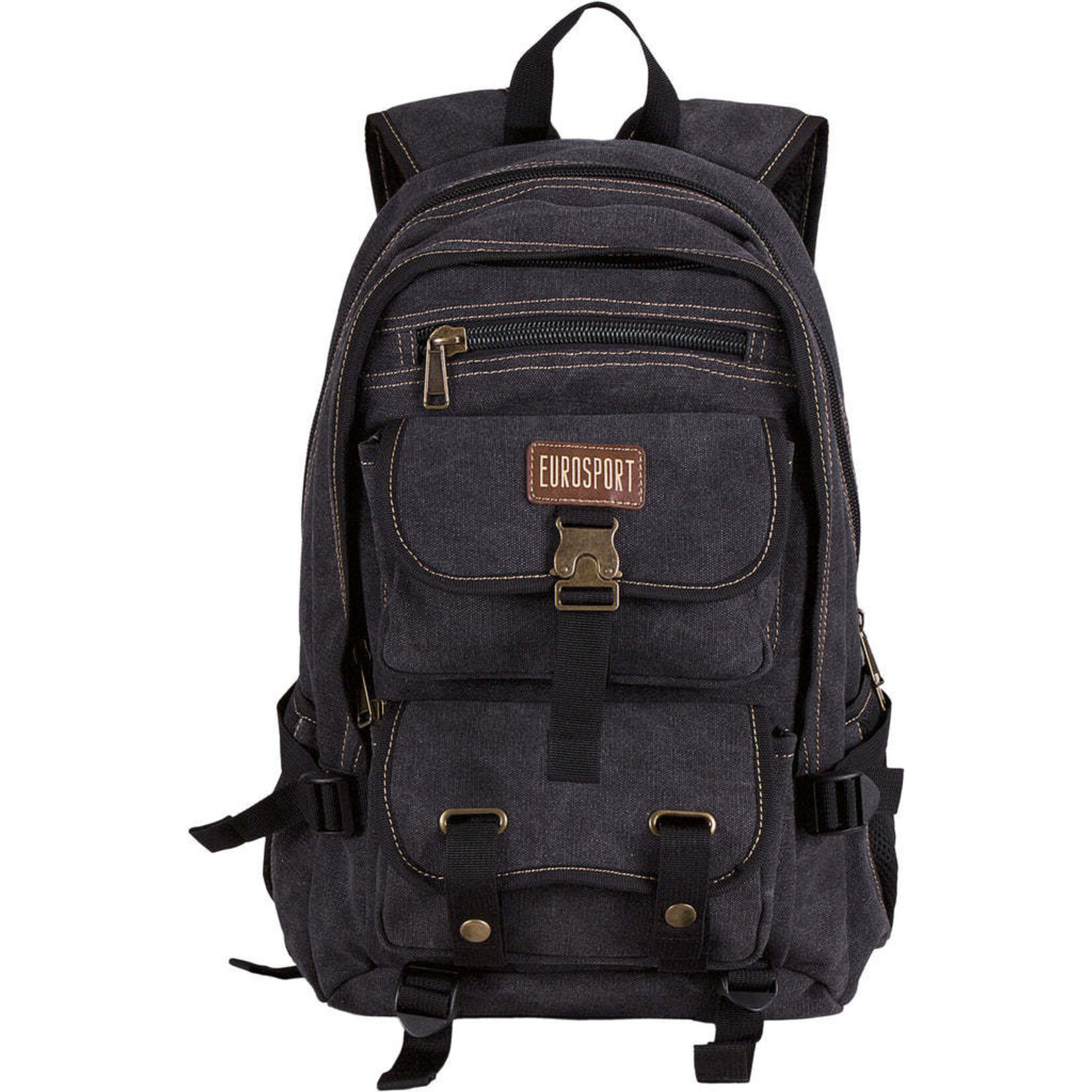 EuroSport B705 Black - Canvas Backpack
