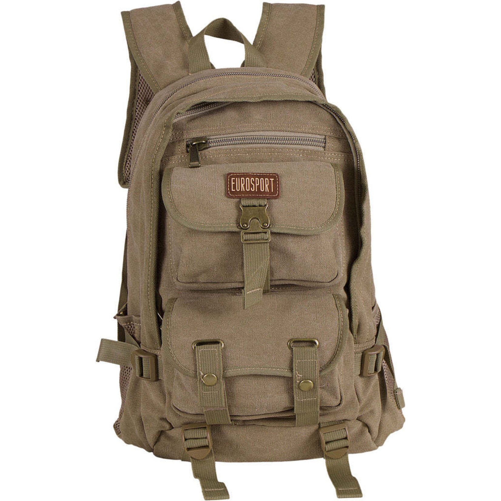 EuroSport B705 Khaki - Canvas Backpack