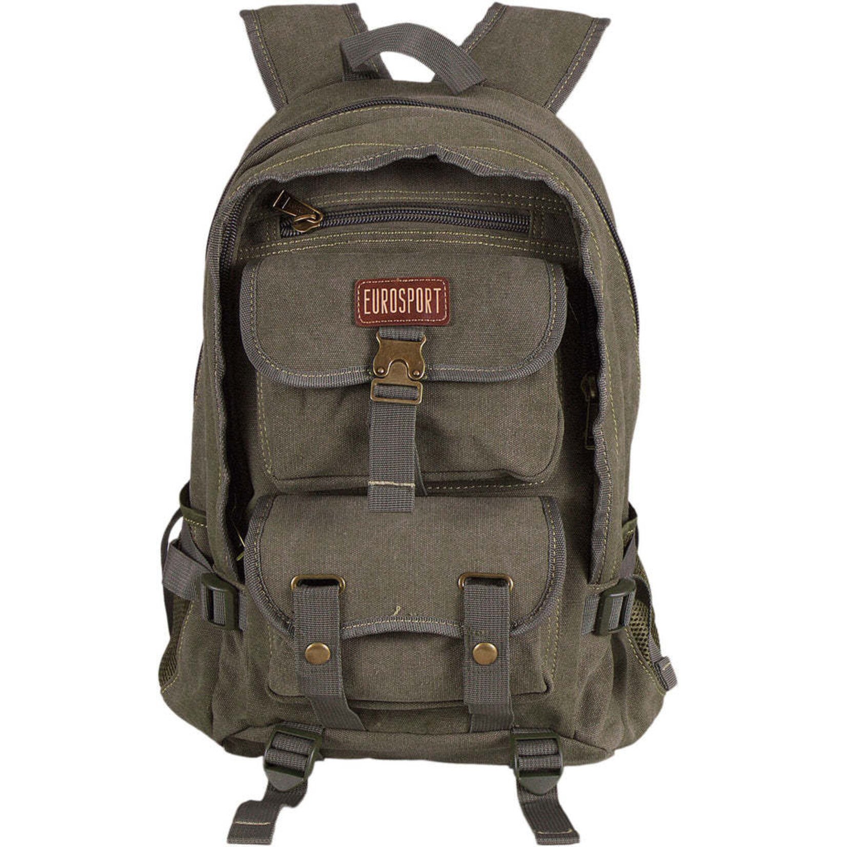 EuroSport B705 Olive - Canvas Backpack