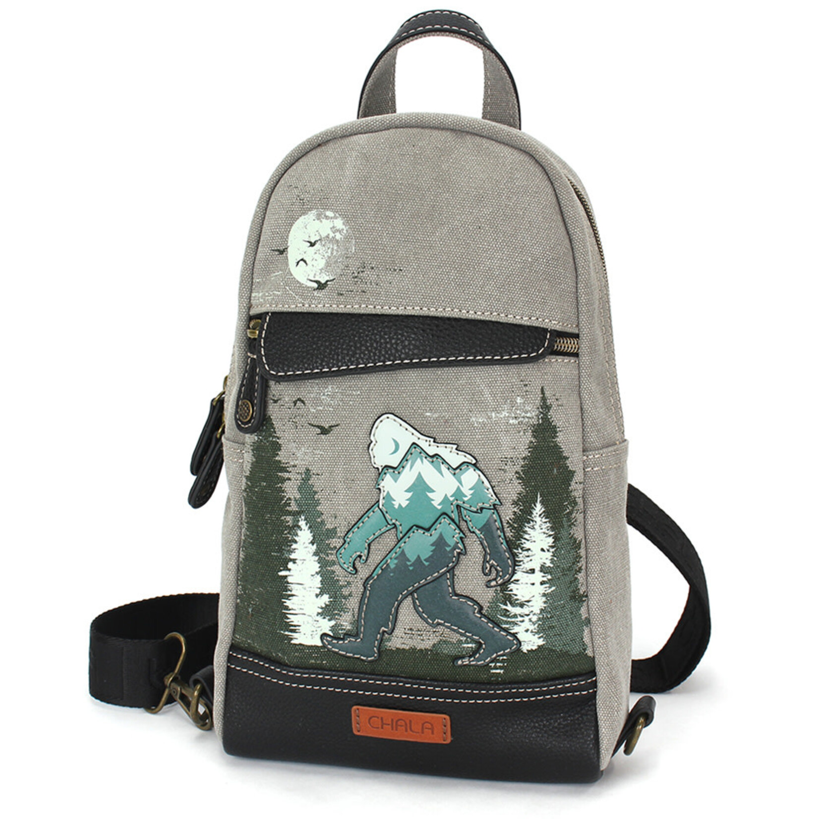 Chala Canvas Sling Bag - Big Foot