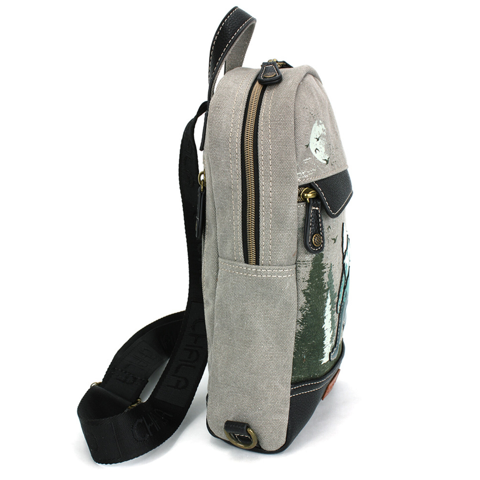 Chala Canvas Sling Bag - Big Foot