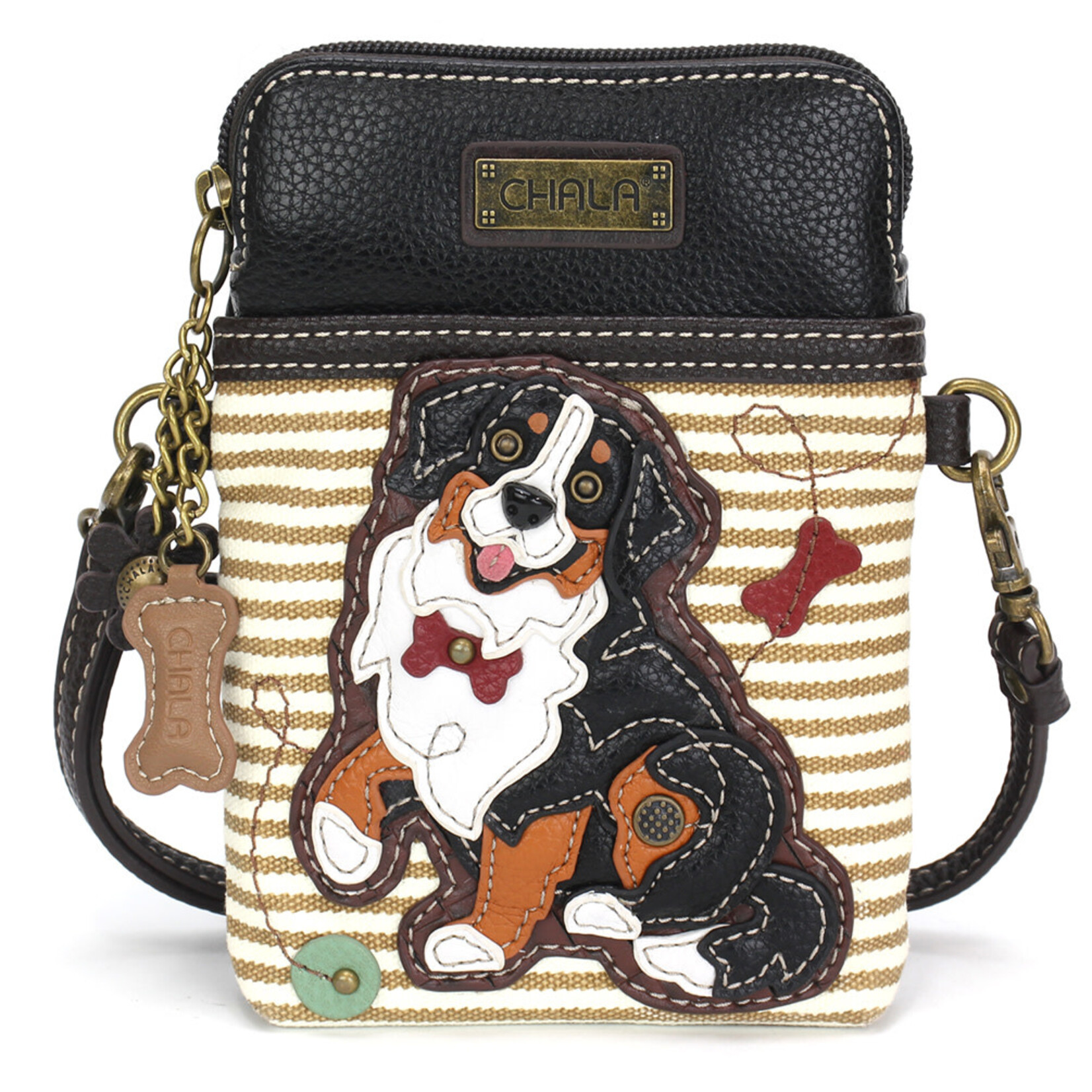 Chala Cell Phone Crossbody - Bernese Mountain Dog
