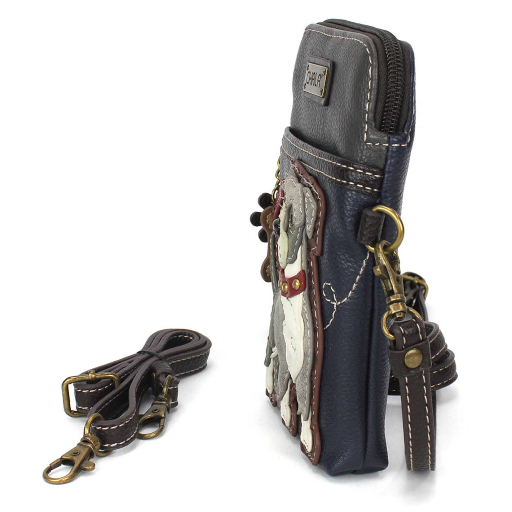 Chala Cell Phone Crossbody - Pit Bull