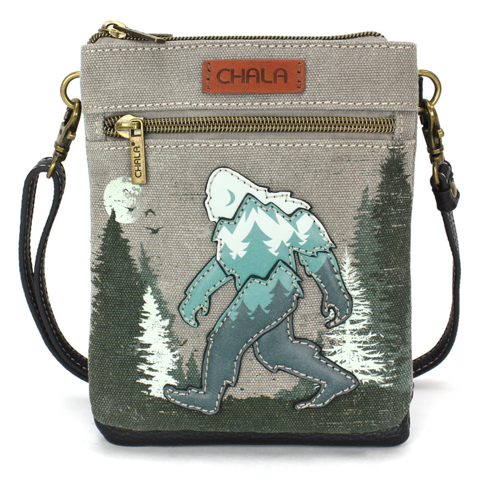 Chala Double Pocket Crossbody - Bigfoot - Big Foot