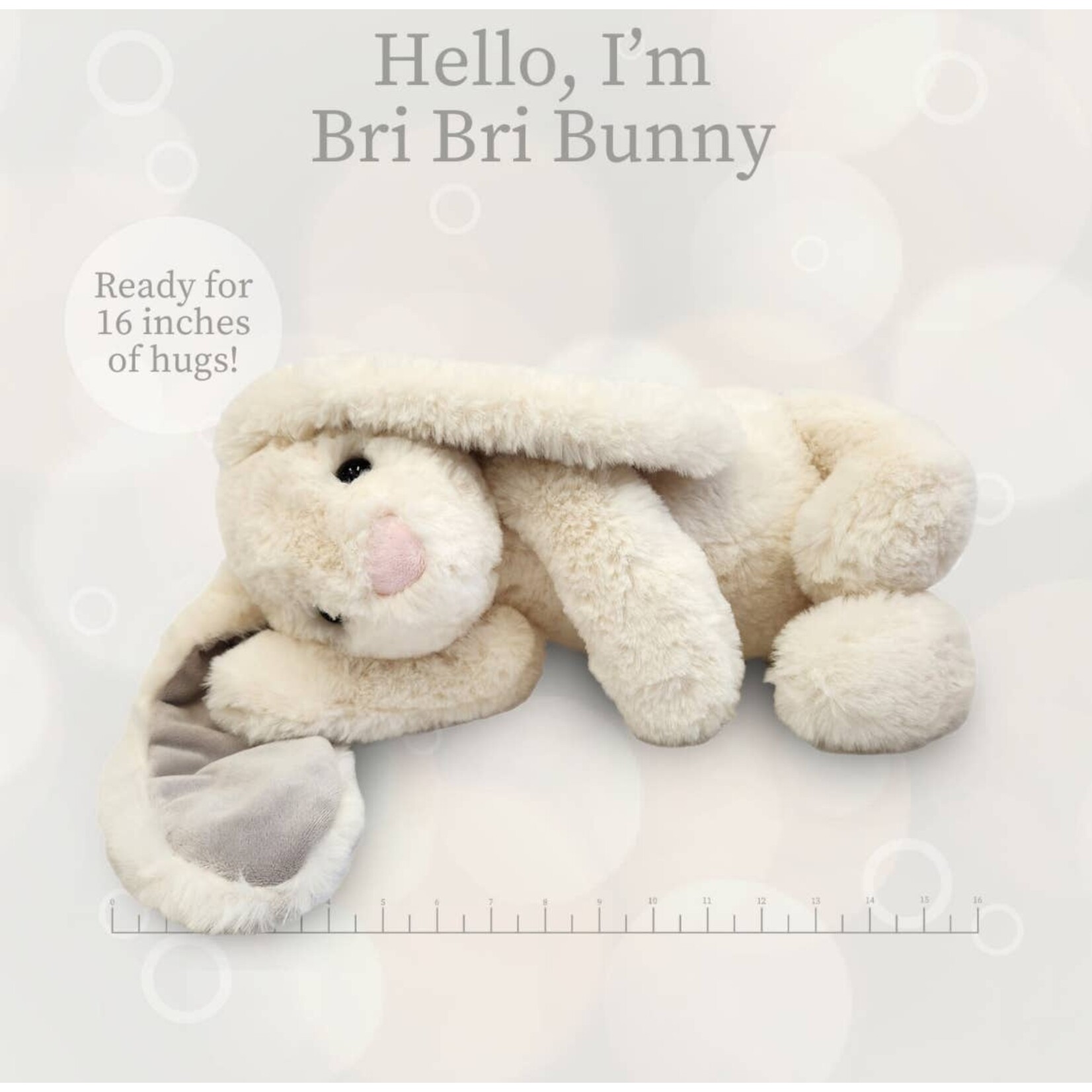 BriBri Cream Bunny 16"