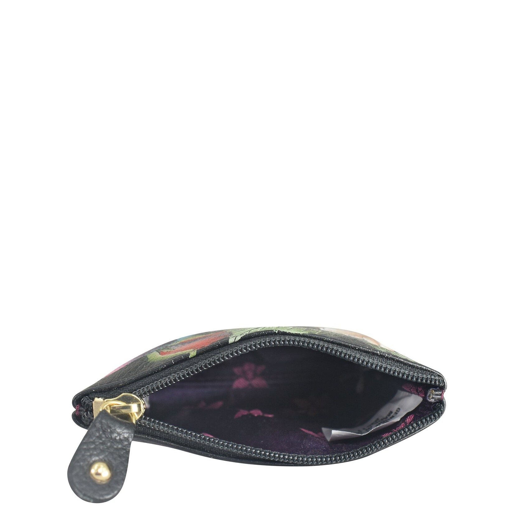 Anuschka 1031-HMH:  Hummingbird Heaven - Leather Coin Pouch