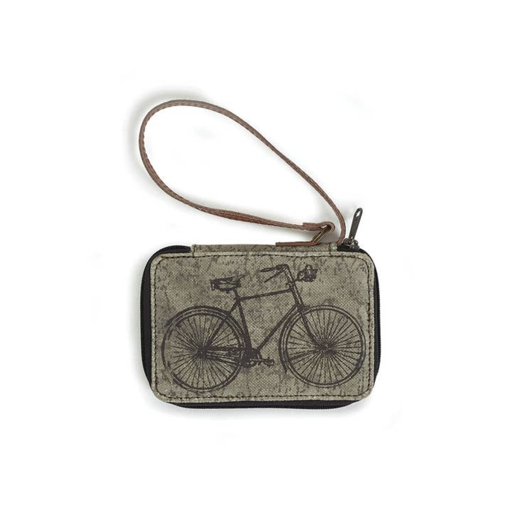 Mona B M-5262 Cruiser Up-Cycled Canvas Women's Wallet