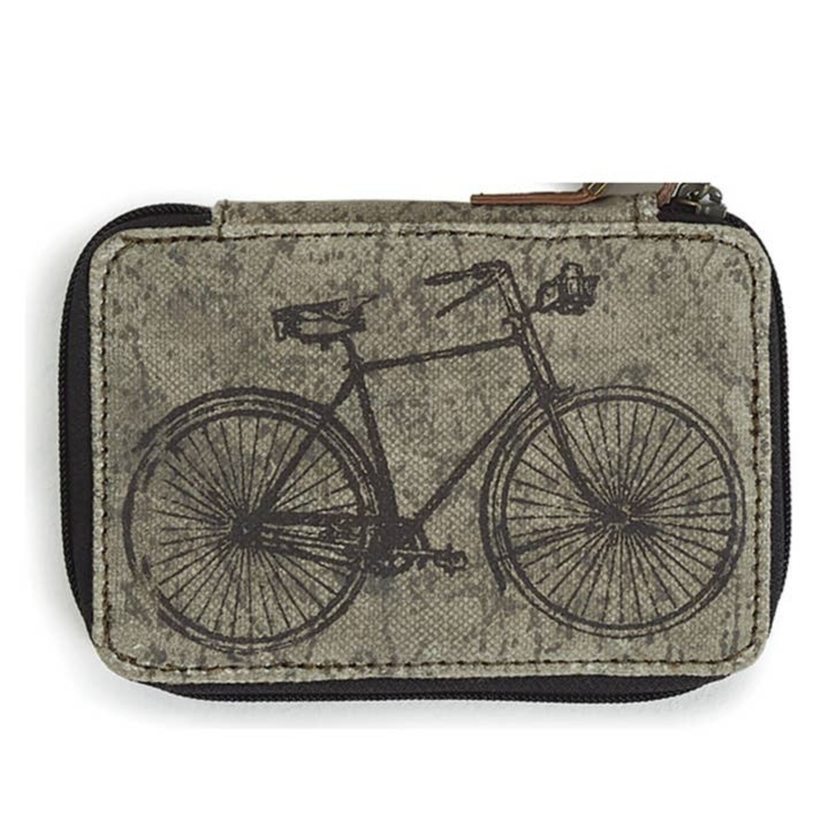 Mona B M-5262 Cruiser Up-Cycled Canvas Women's Wallet