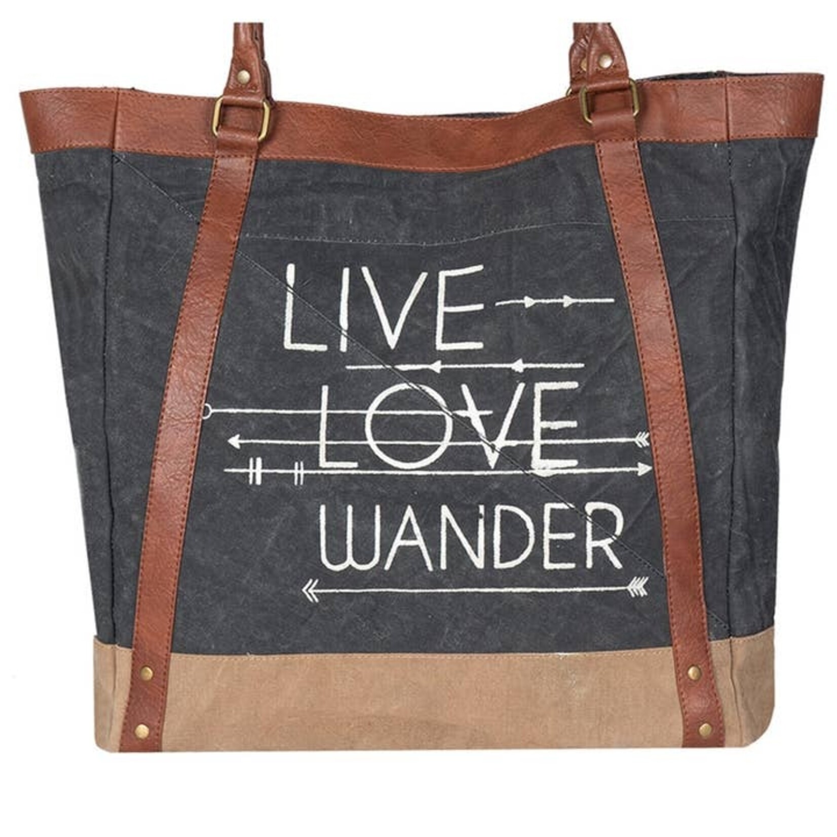 Mona B M-6014 Live Love Wander Tote