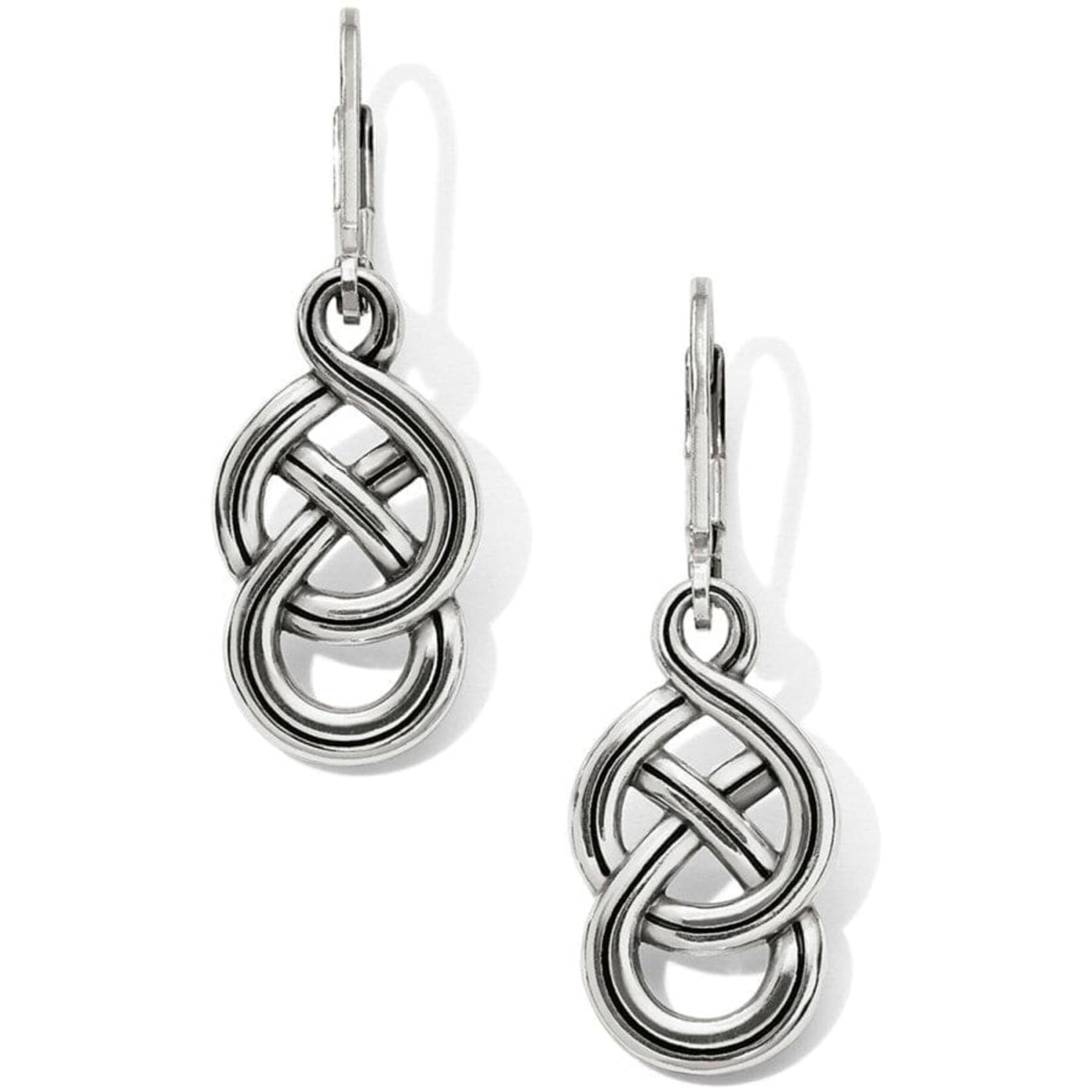 Brighton JA6230 Interlok Braid Petite Leverback Earrings