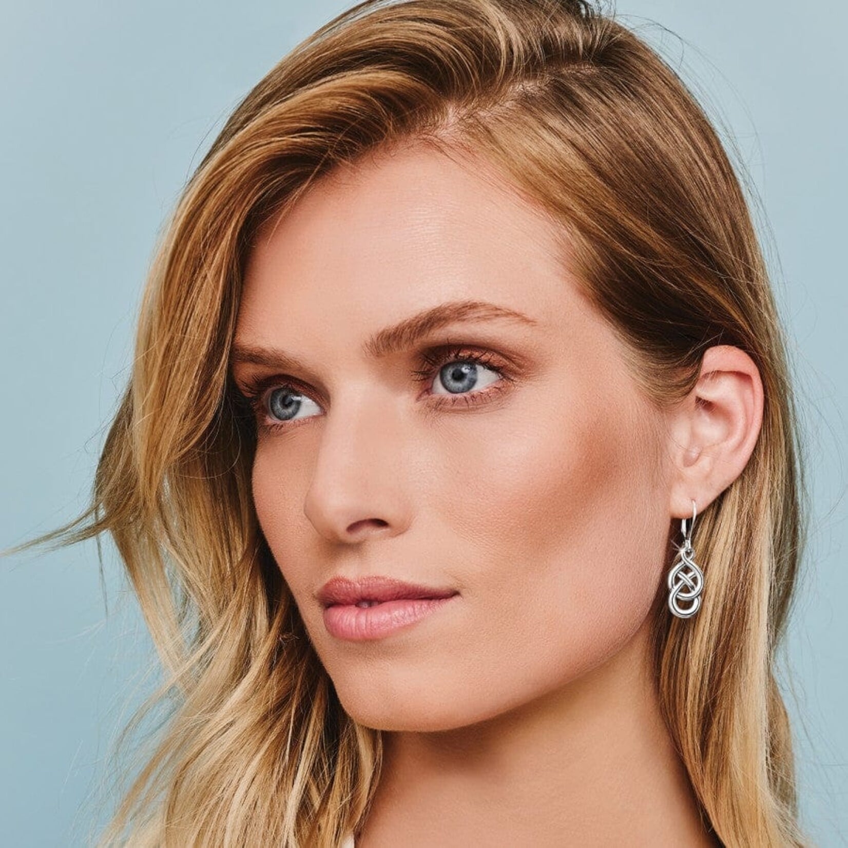 Brighton JA6230 Interlok Braid Petite Leverback Earrings