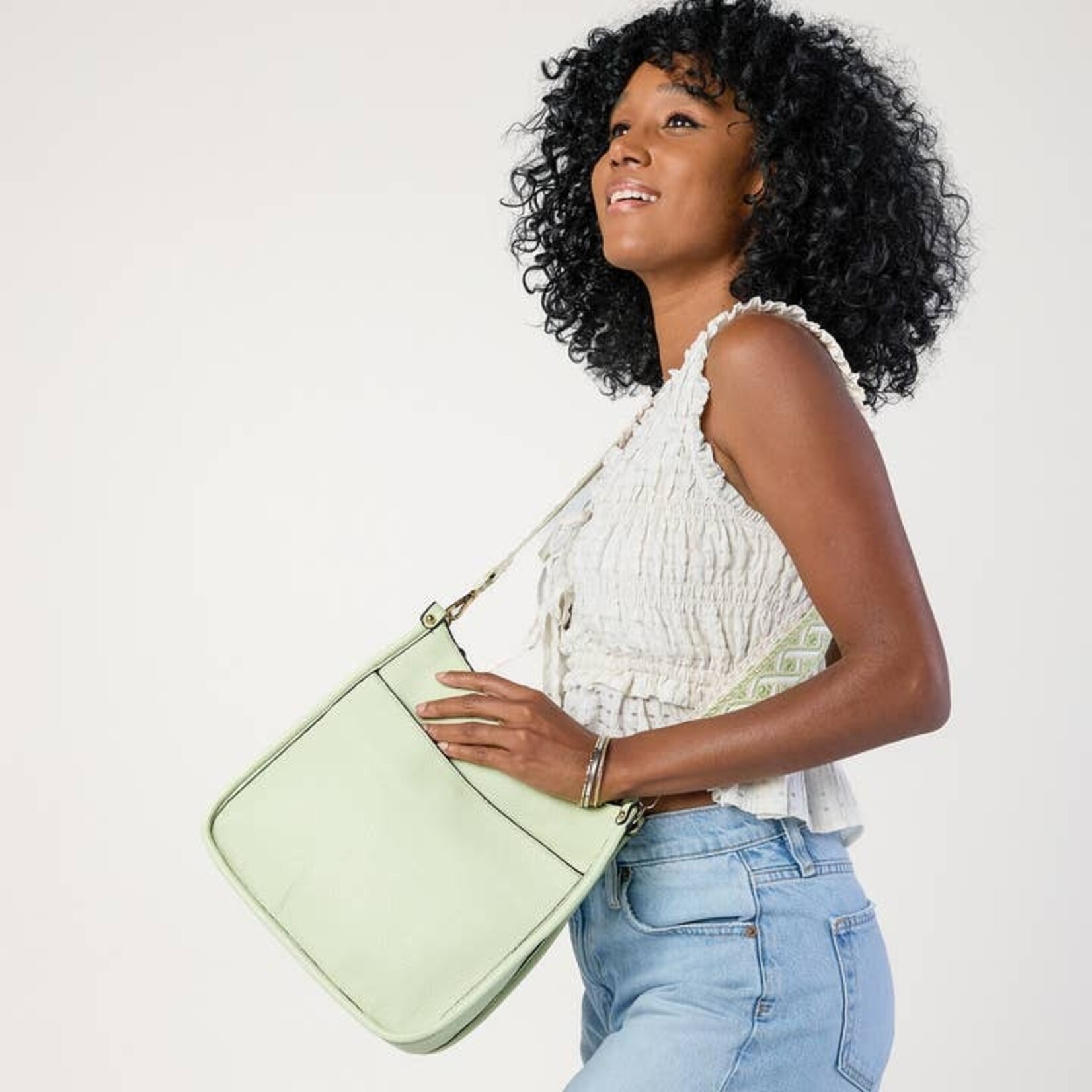 Jen & Co M2168 Posie Crossbody - Bone