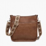 Jen & Co M2168 Posie Crossbody - Brown