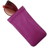 Leather Handbags and Accessories 6304 Orchid - Frame Glasses Case