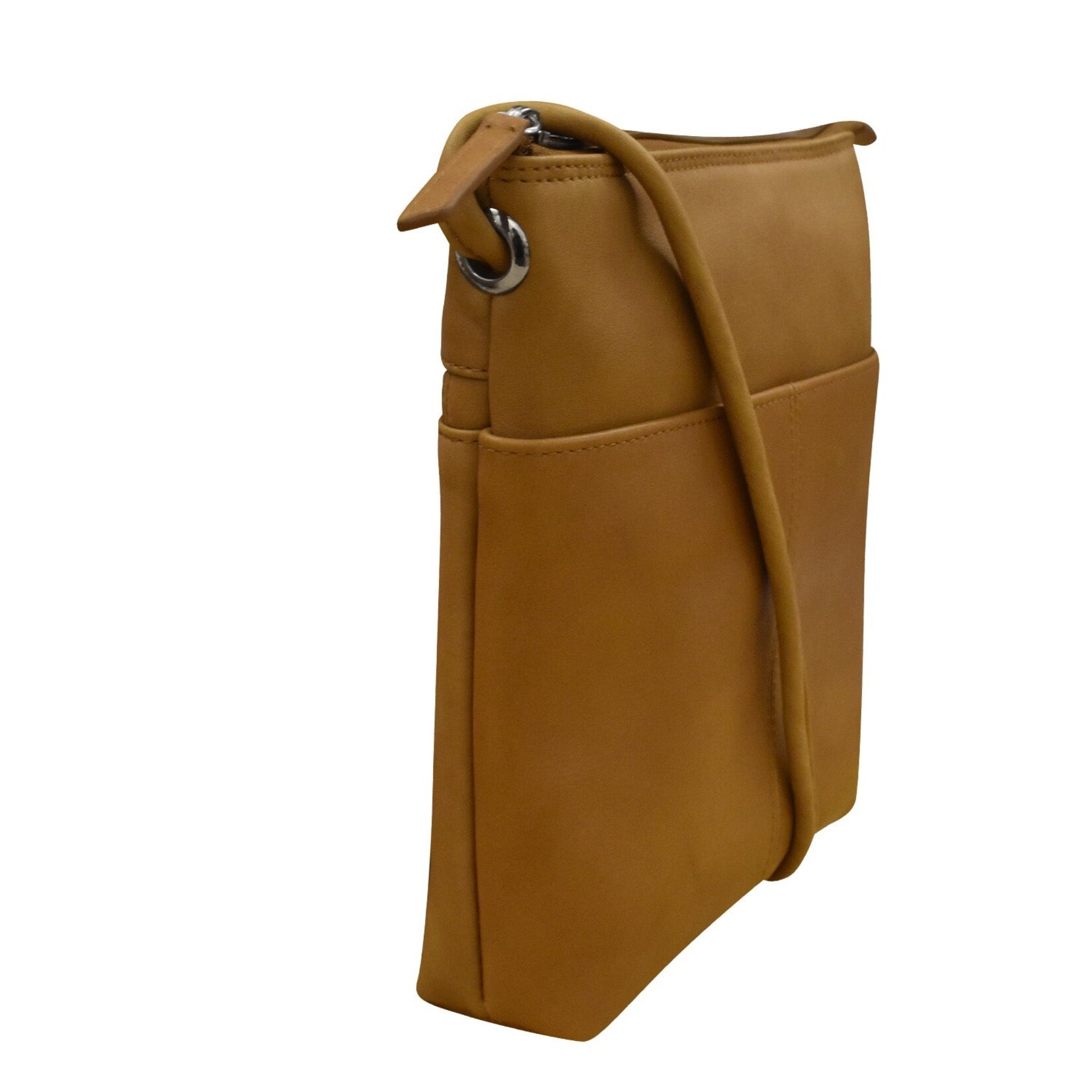 Leather Handbags and Accessories 6661 Antique Saddle - Midi Sac