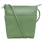 Leather Handbags and Accessories 6661 Sage - Midi Sac