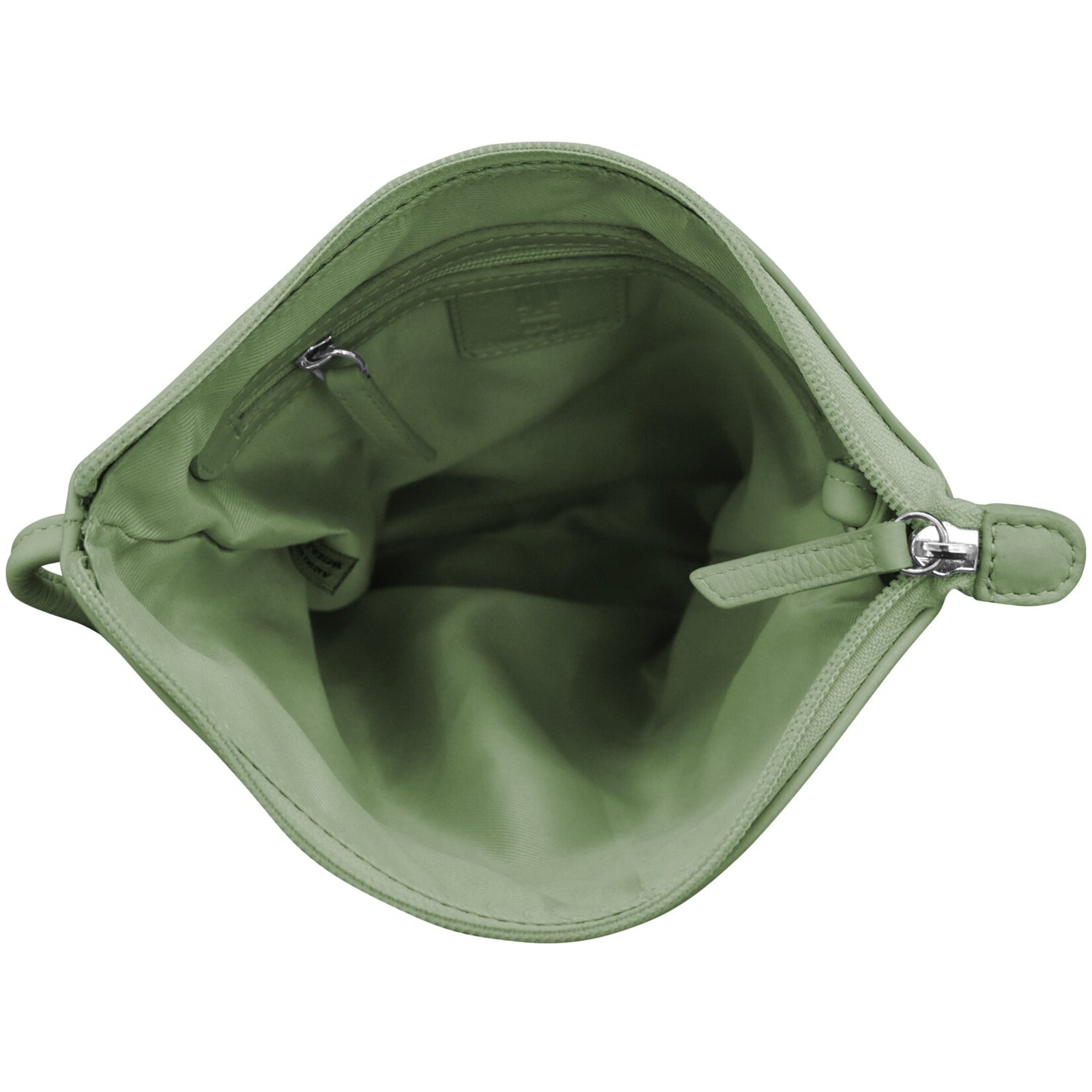 Leather Handbags and Accessories 6661 Sage - Midi Sac