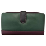 Leather Handbags and Accessories 7420 Forest Multi - RFID Smartphone Wallet