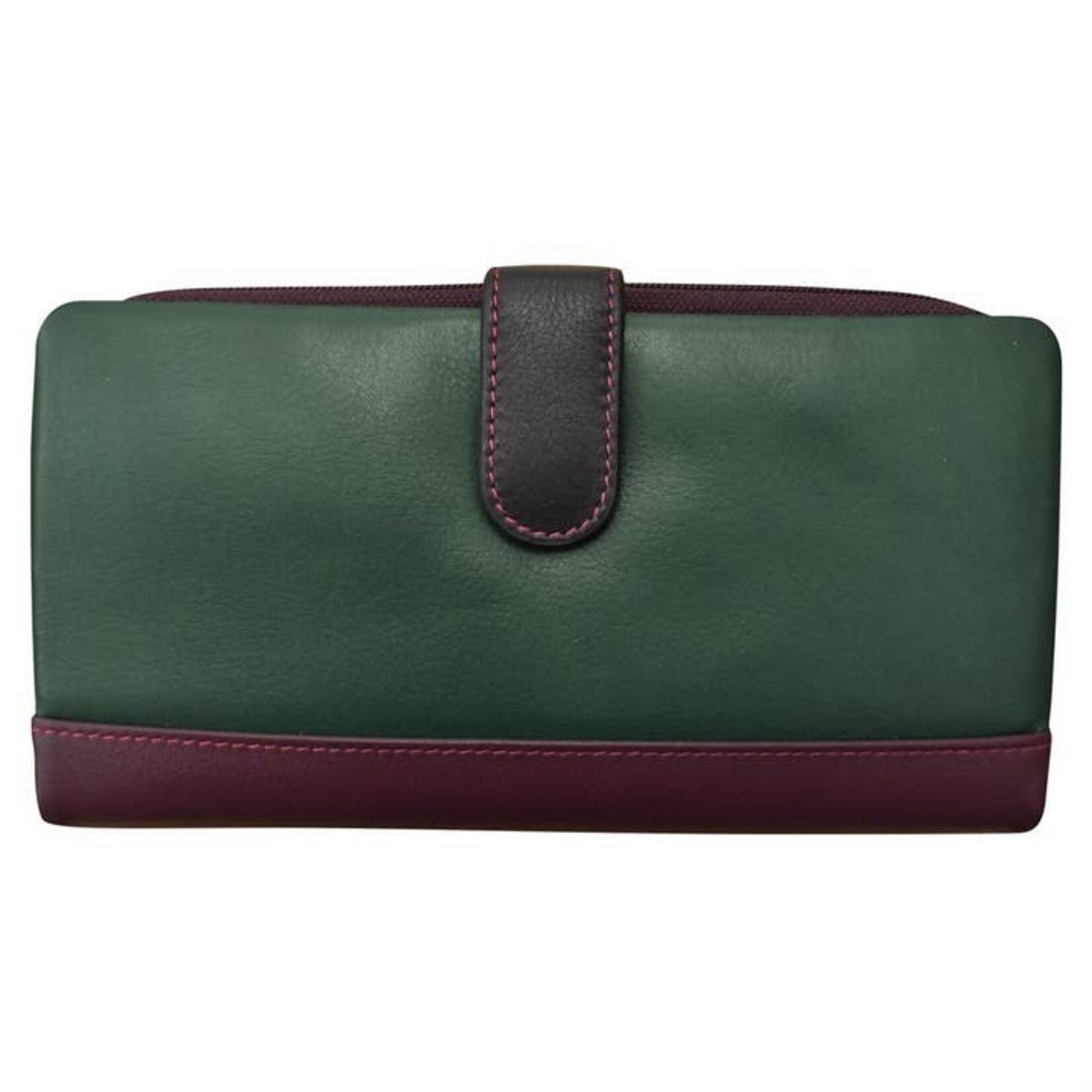 Leather Handbags and Accessories 7420 Forest Multi - RFID Smartphone Wallet