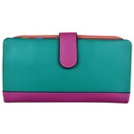 Leather Handbags and Accessories 7420 Paradise Multi - RFID Smartphone Wallet