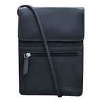 Leather Handbags and Accessories 6824 Navy - Organizer On String