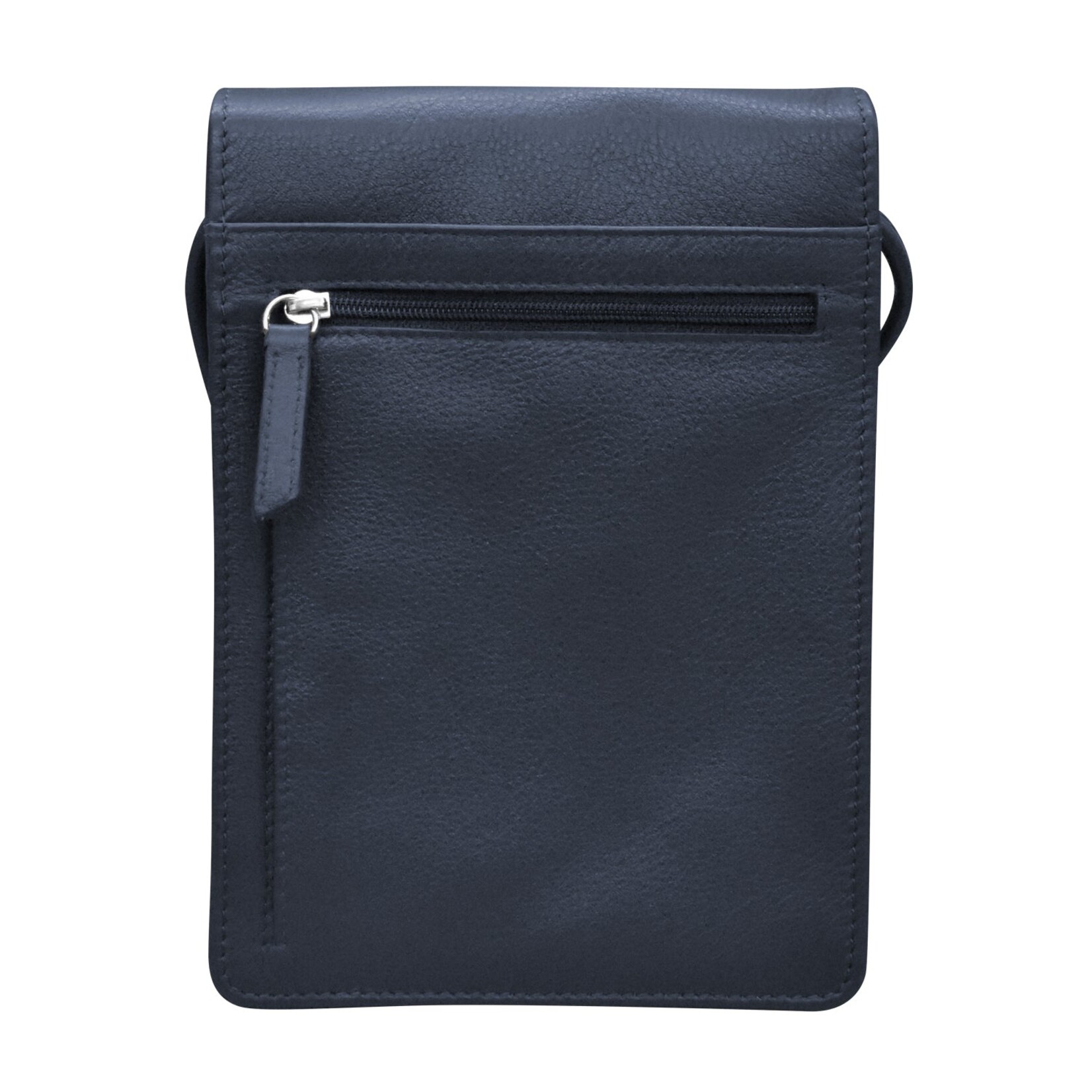 Leather Handbags and Accessories 6824 Navy - Organizer On String