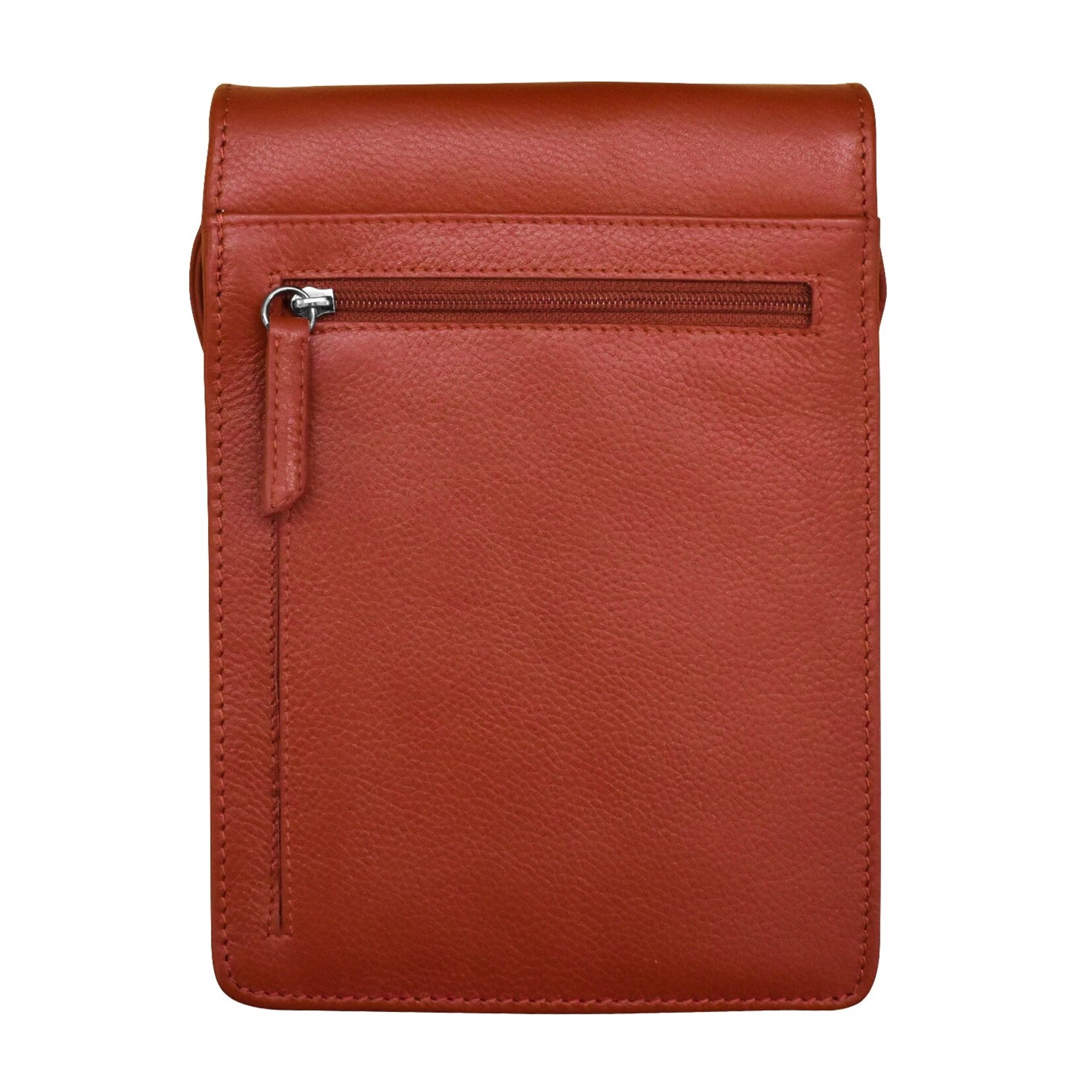 Leather Handbags and Accessories 6824 Red - Organizer On String