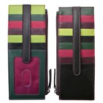 Leather Handbags and Accessories 7800 Forest Multi - RFID Card Holder