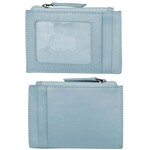 Leather Handbags and Accessories 7416 Chambray - RFID Card Holder