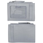 Leather Handbags and Accessories 7416 Lavender - RFID Card Holder