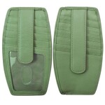 Leather Handbags and Accessories 7804 Sage - Leather Card Holder