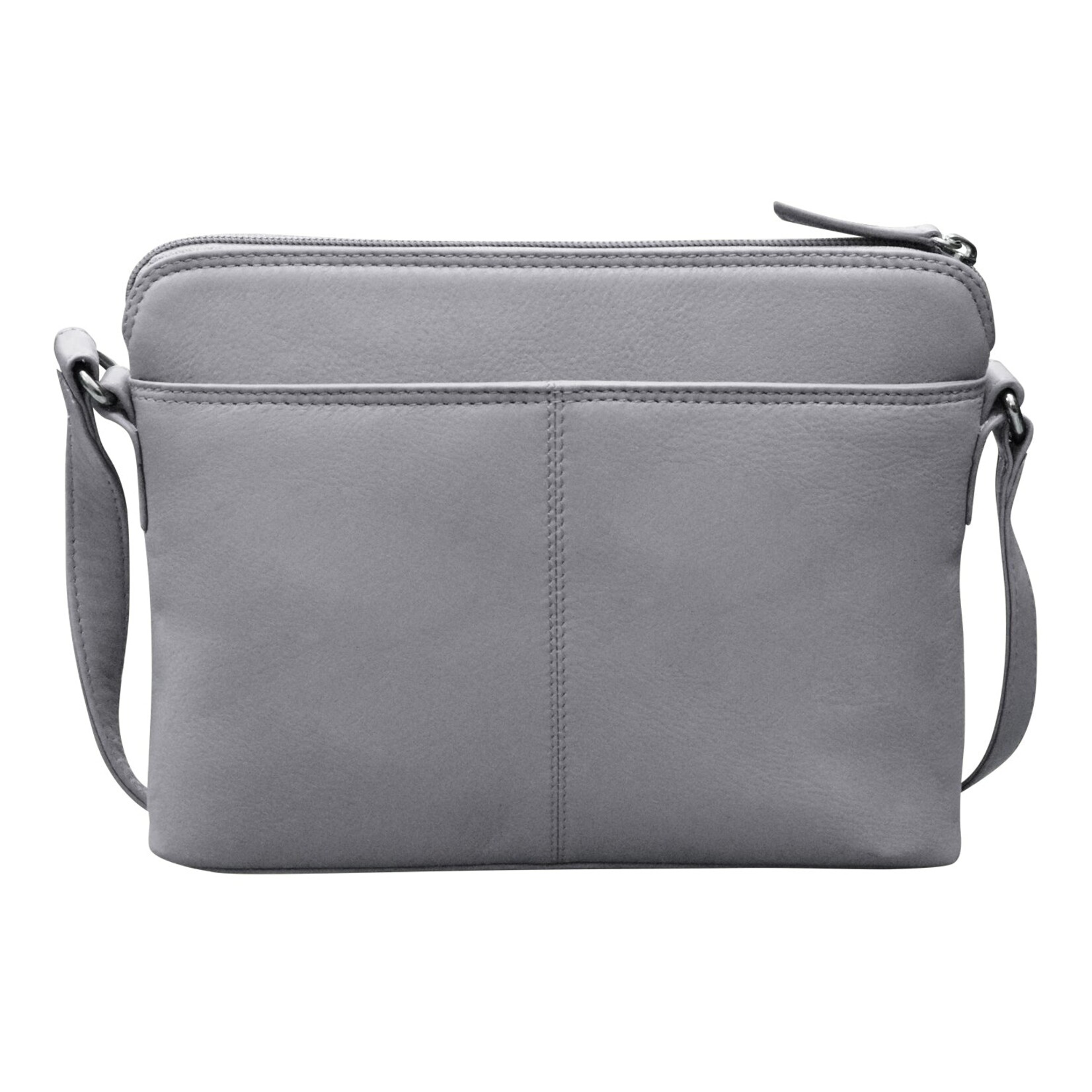 Leather Handbags and Accessories 6333 Cool Grey - Organizer Bag