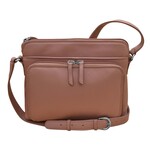 Leather Handbags and Accessories 6333 Mauve - Organizer Bag