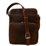 Leather Handbags and Accessories 6330 Chocolate - Small Organizer Organizer