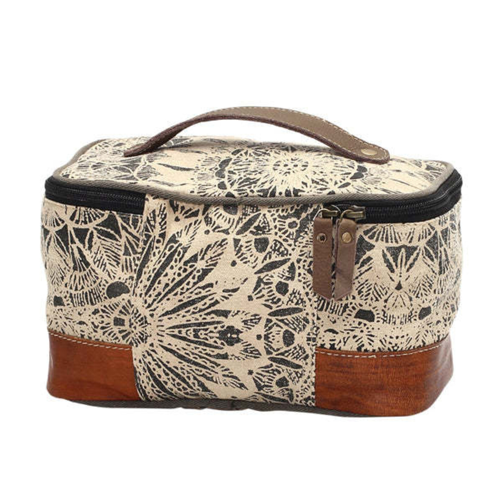 Myra Bags S-1119 Flower Design Shaving Kit