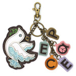 Chala Charming Charms Keychain Dove Peace