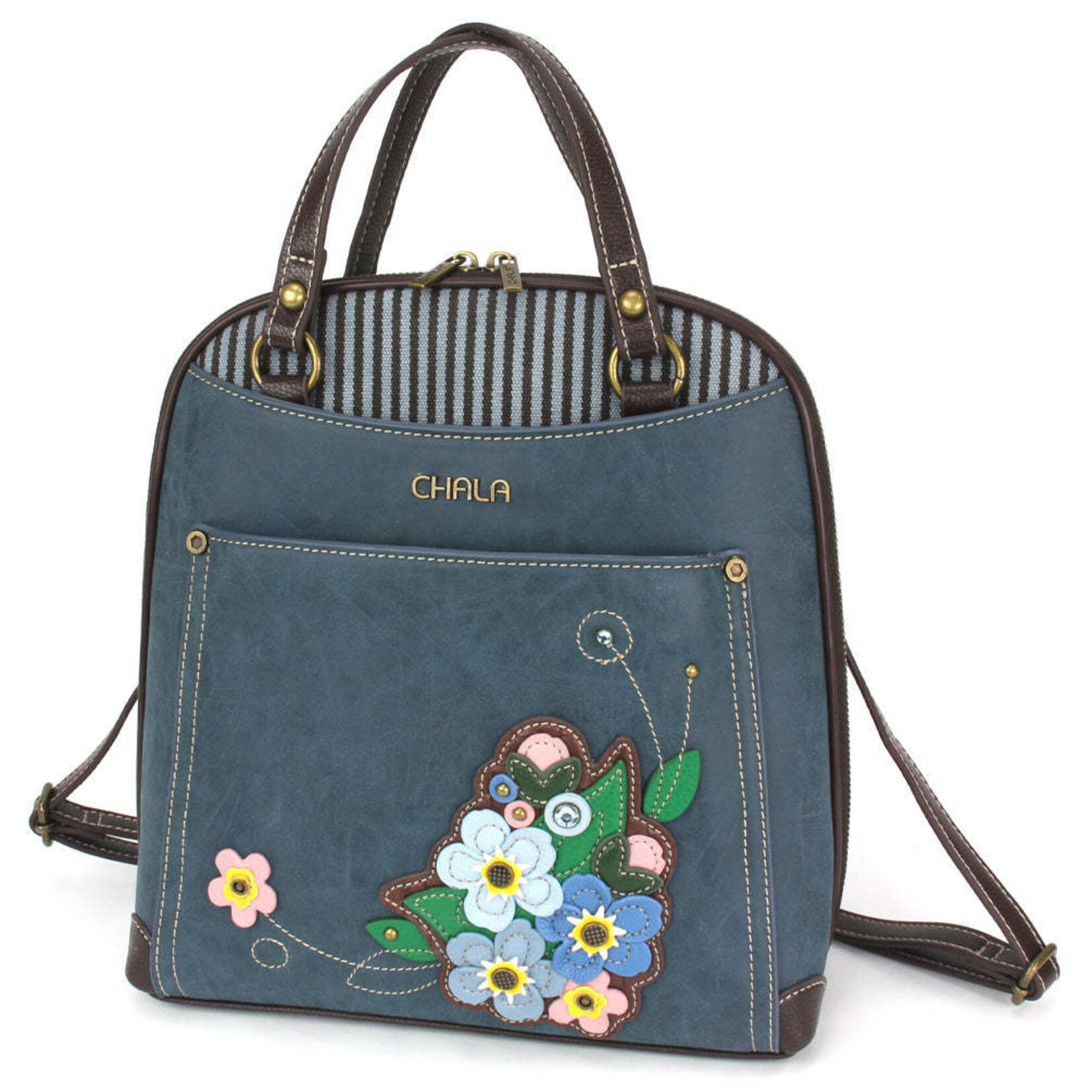 Chala Convertible Backpack - Forget Me Not
