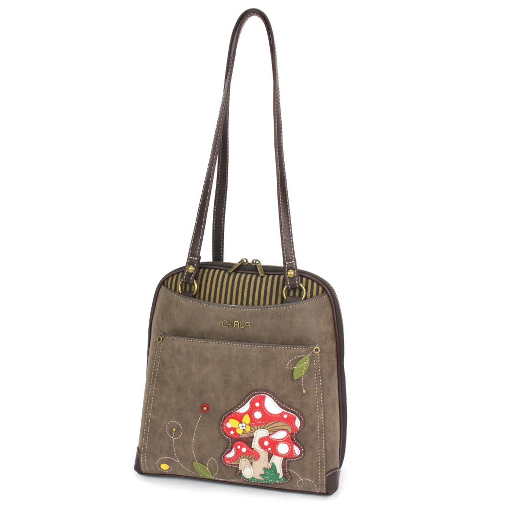 Chala Convertible Backpack - Mushroom