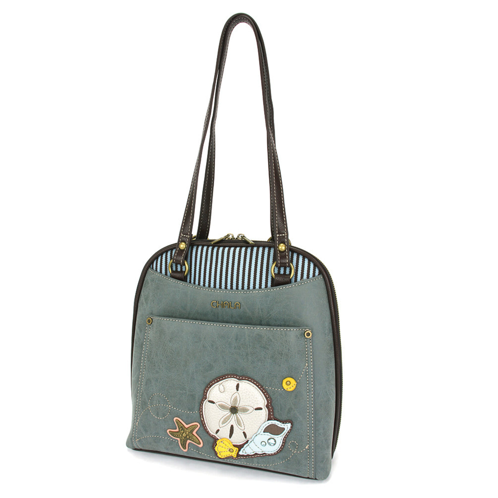 Chala Convertible Backpack - Sand Dollar