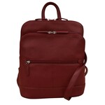 Leather Handbags and Accessories 6505 Merlot - Leather Backpack