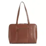 Leather Handbags and Accessories 6907 Toffee - Leather Laptop Bag