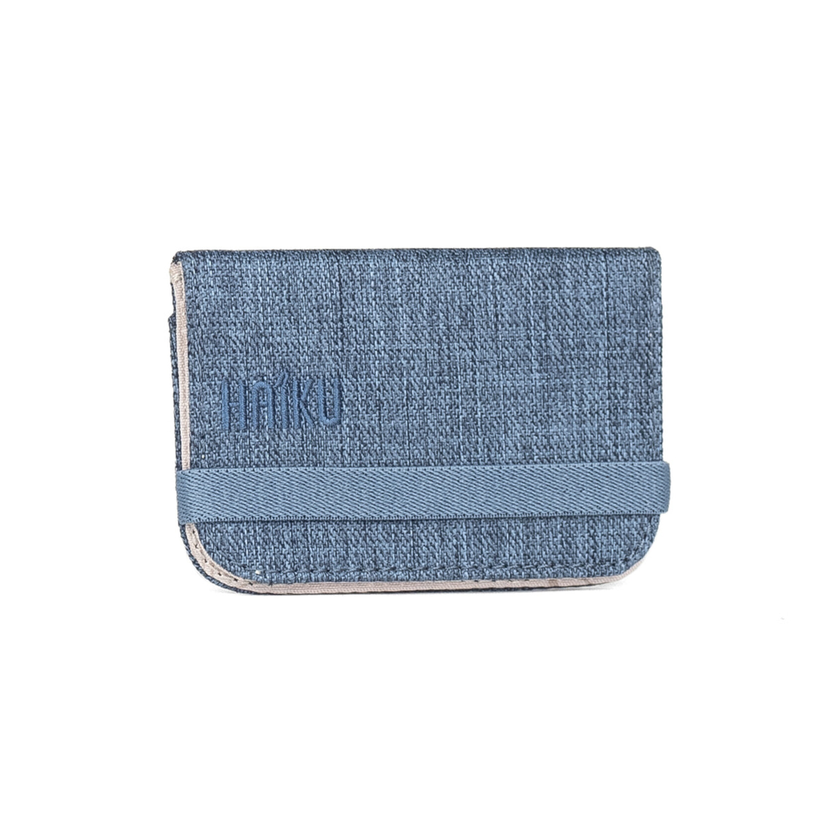 Haiku RFID Mini Wallet - River Rock Blue